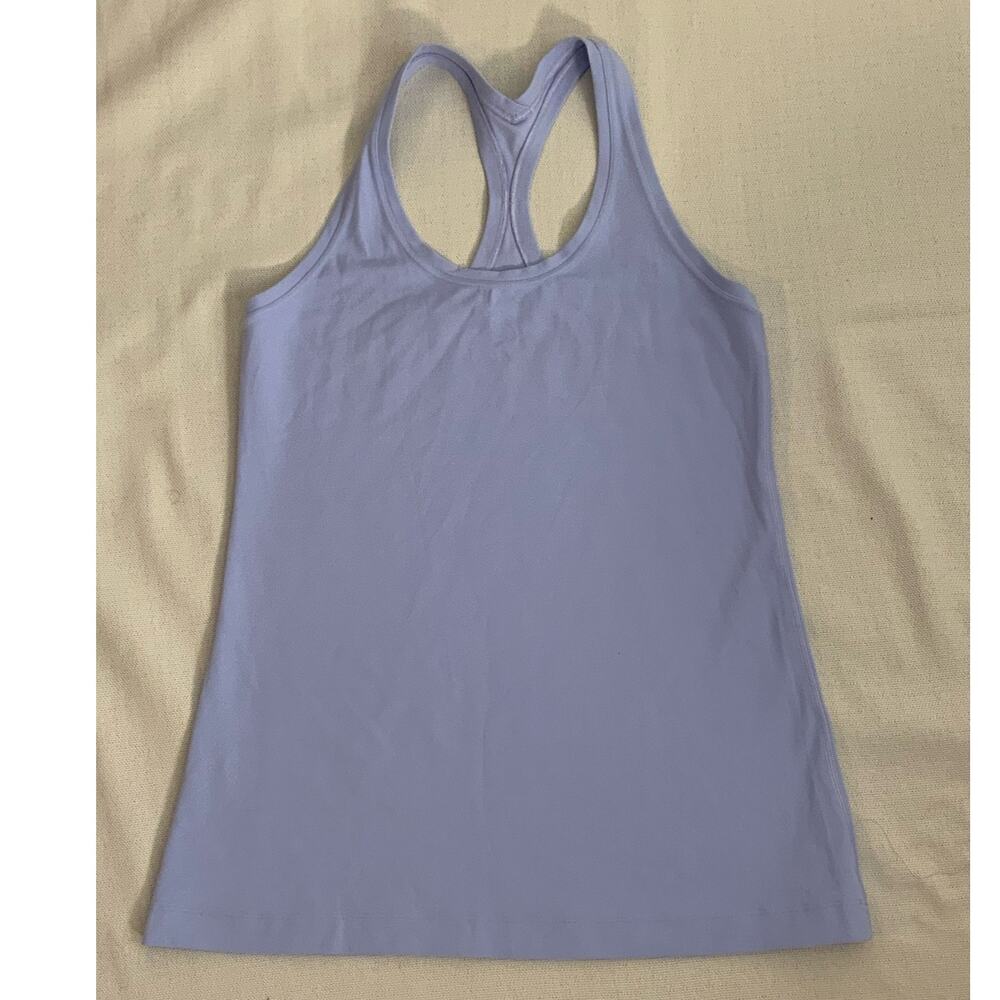 Lululemon Lavender Fitted‎ Tank size 2